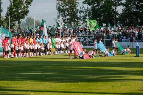 Eröffnungszeremonie der Regionalliga Bayern in Aubstadt
