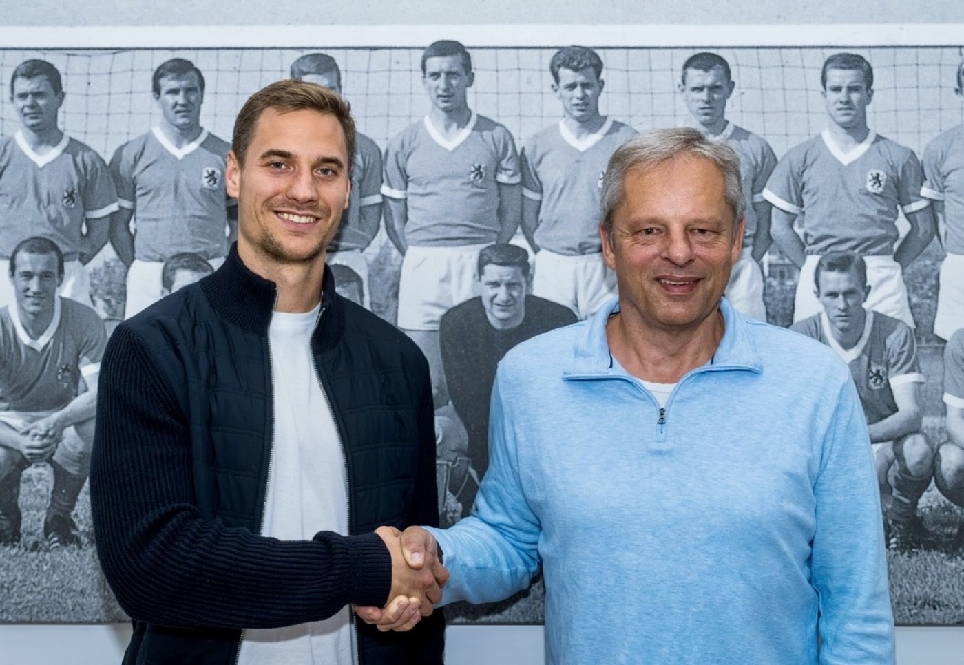 Dennis Dressel bei seiner Rückkehr zum TSV 1860 München
