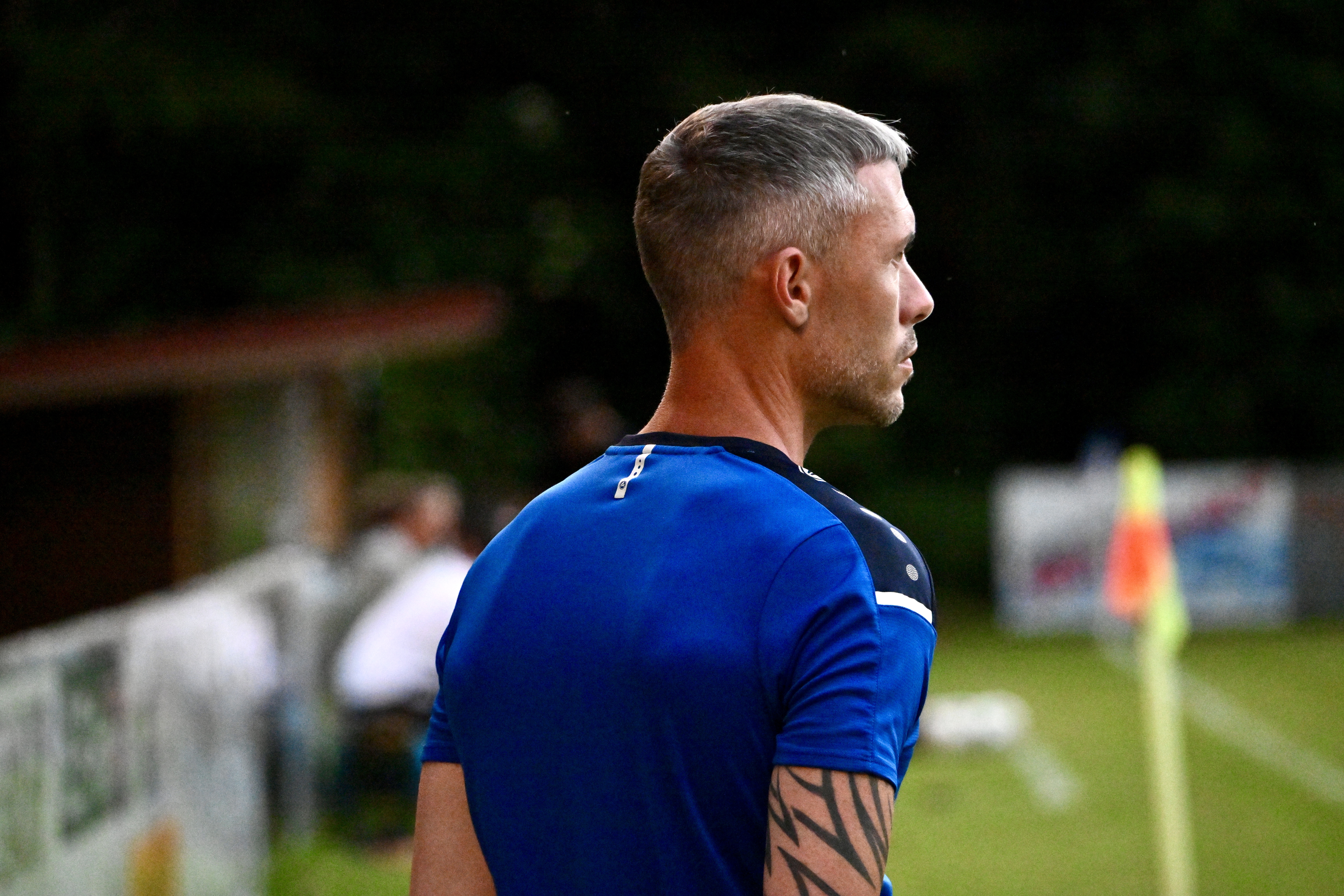 Spielertrainer Tobias Vief vom FC Issing