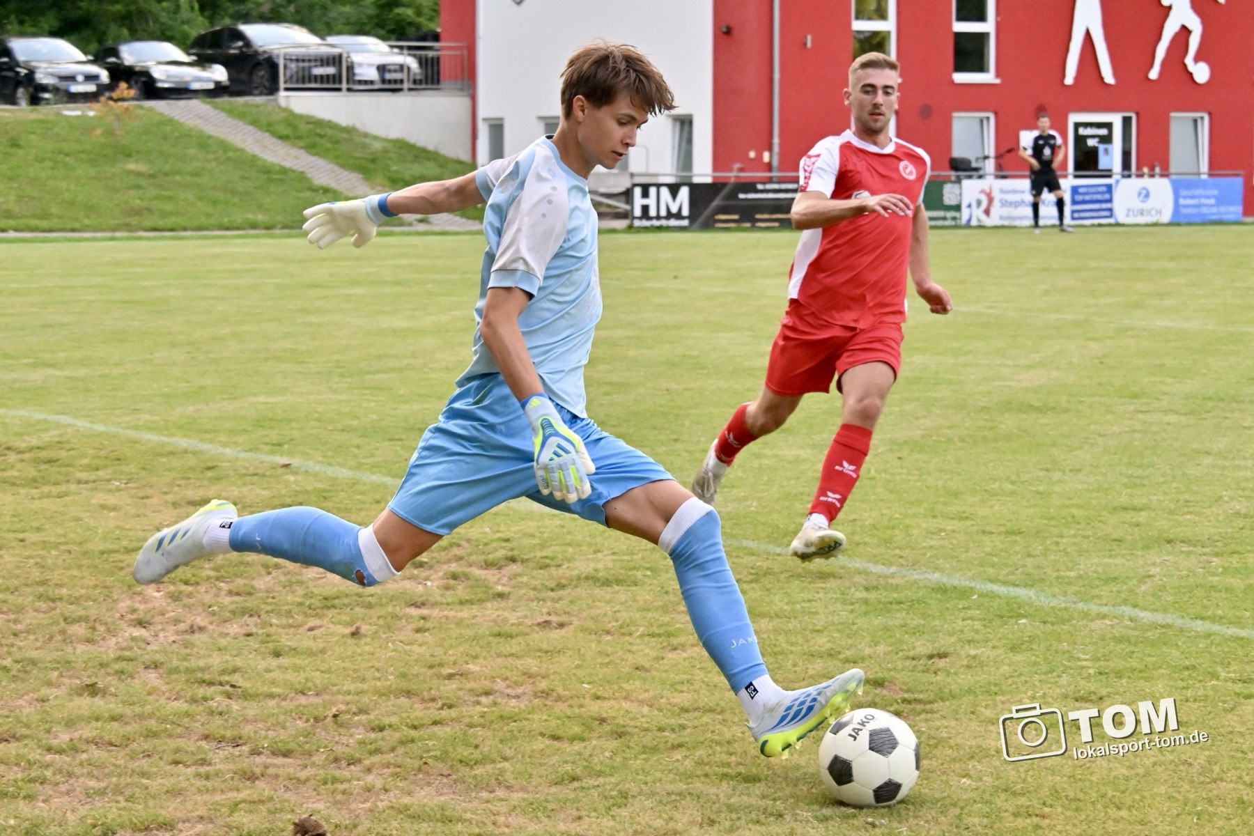 Impression 3 vom Testspiel Igling gegen Raisting