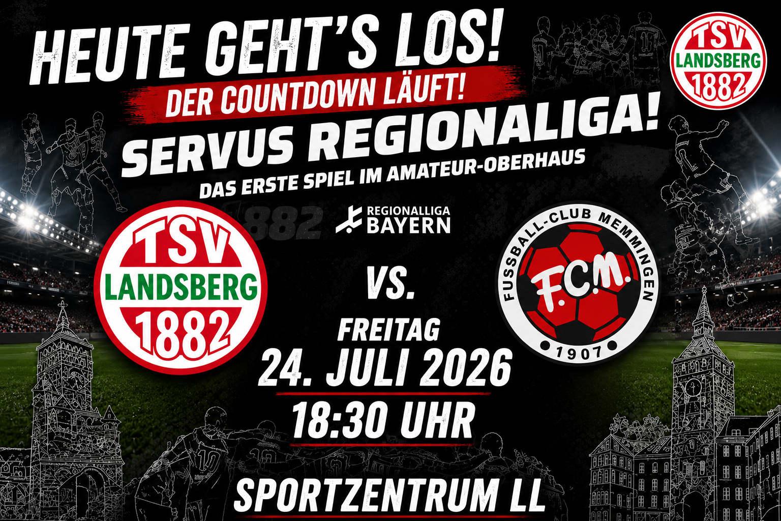Erstmals Regionalliga in Landsberg!