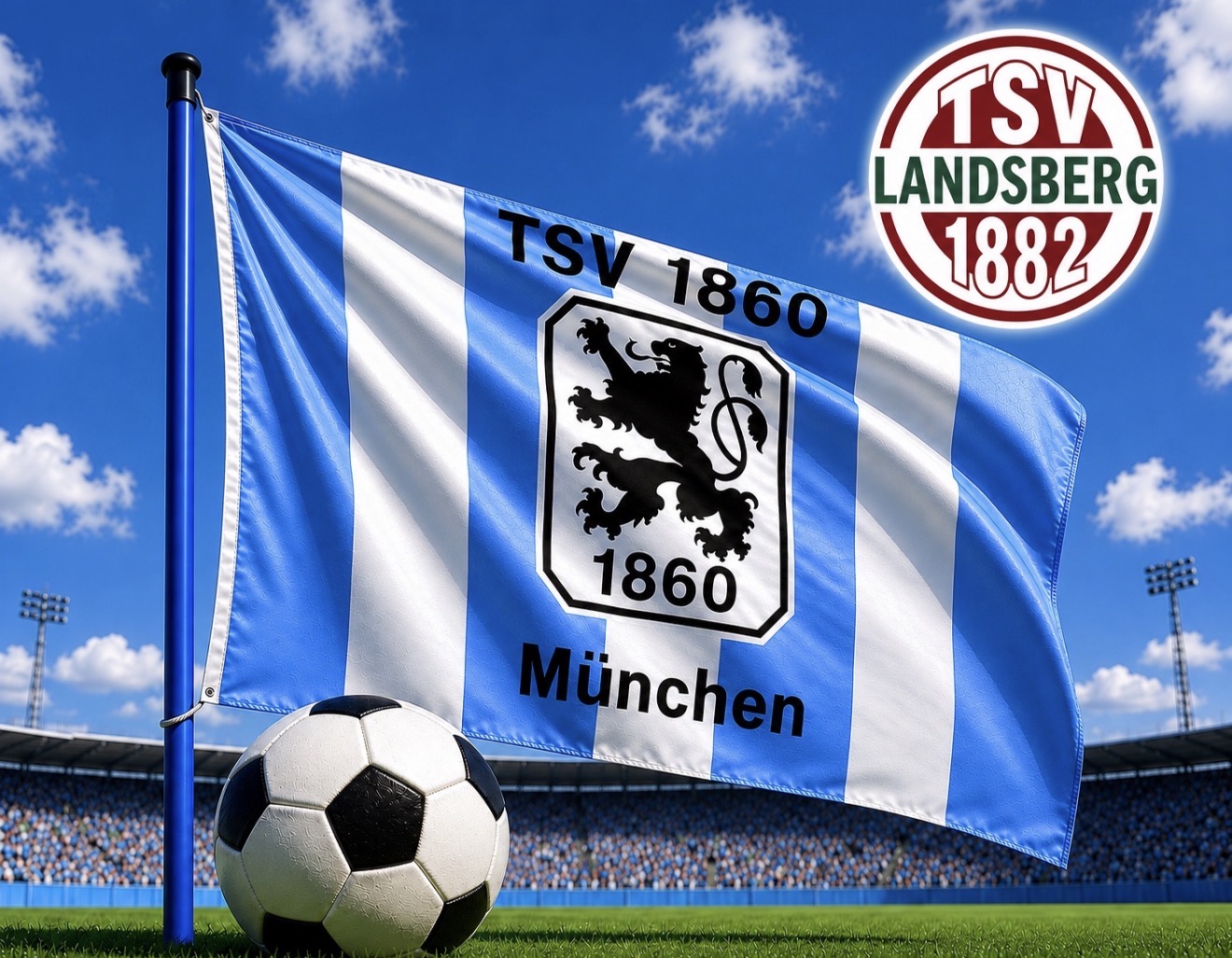 Landsberg bei 1860 live im BR-Fernsehen